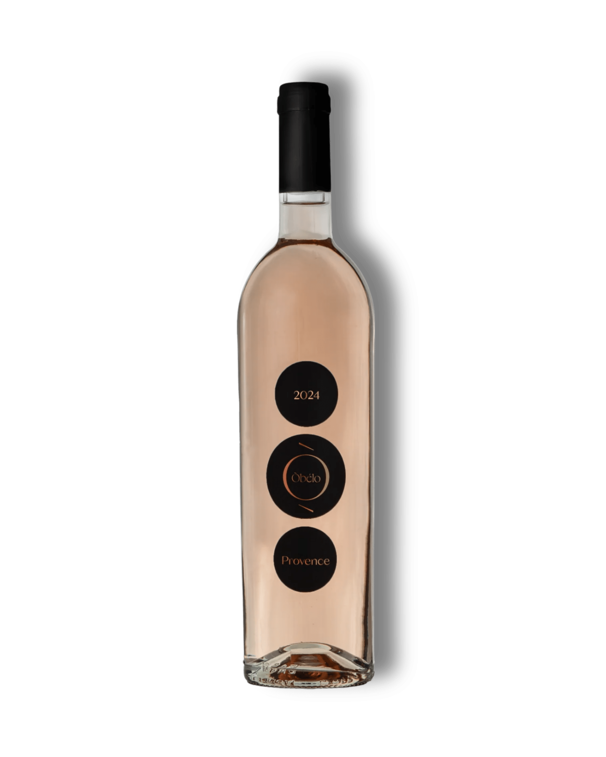 Bouteille de rosé de Provence Òbélo